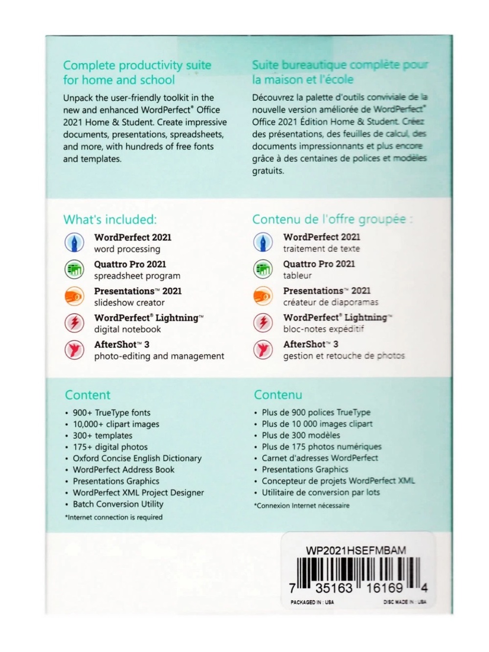 Word Perfect office home and student 2021 software - Picture 9 of 11